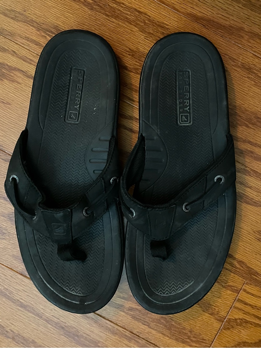 Sperry Black Men's Flip Flops